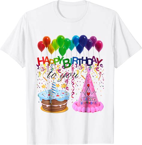 birthday ahirt|Amazon.com: Birthday T